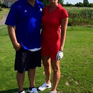 Aiuir golf or tennis dress! Fire engine RED!!!